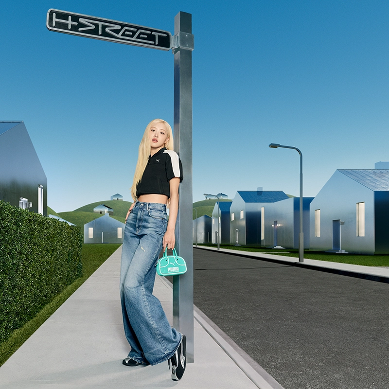 Puma 2026 H Street Campaign Featuring Rosé Spotlights Retro Running Sneakers