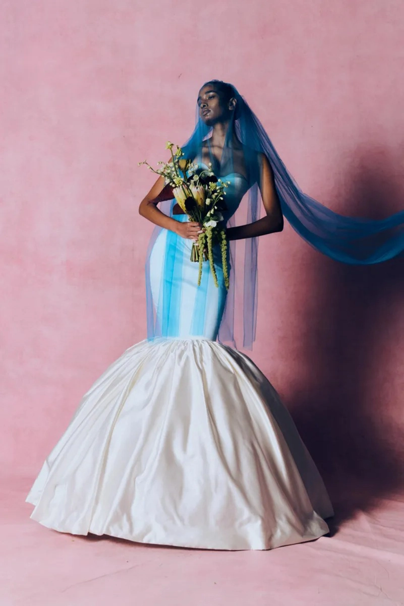 Harris Reed Pieces Harris Reed Fall 2026 Collection Brings Dramatic Silhouettes And Bridal ...