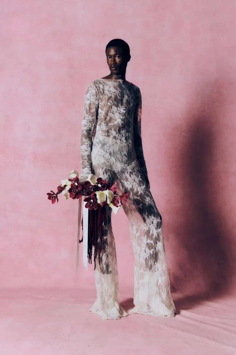 Harris Reed Pieces Harris Reed Fall 2026 Collection Brings Dramatic Silhouettes And Bridal ...