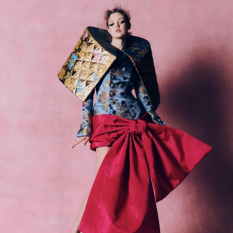 Harris Reed Fall 2026 Collection Brings Dramatic Silhouettes And Bridal Debut