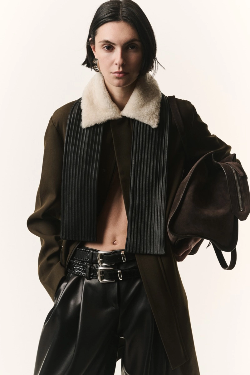 Brandon Maxwell Fall 2026 Collection Refines Tailoring with Texture and Eveningwear
