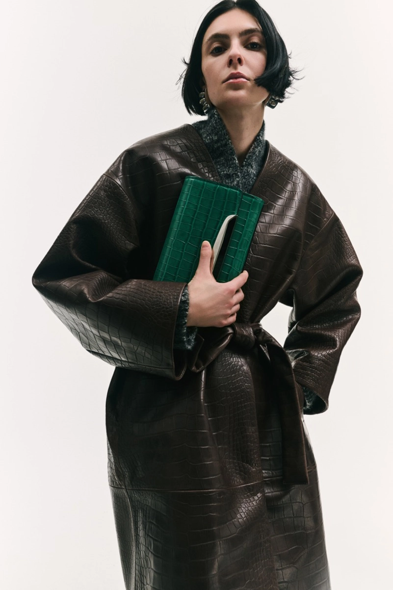 Brandon Maxwell Fall 2026 Collection Refines Tailoring with Texture and Eveningwear