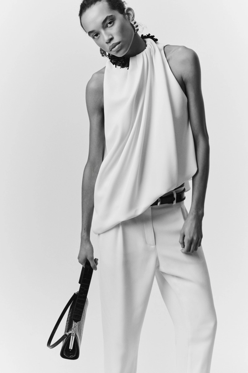 Brandon Maxwell Fall 2026 Collection Refines Tailoring with Texture and Eveningwear