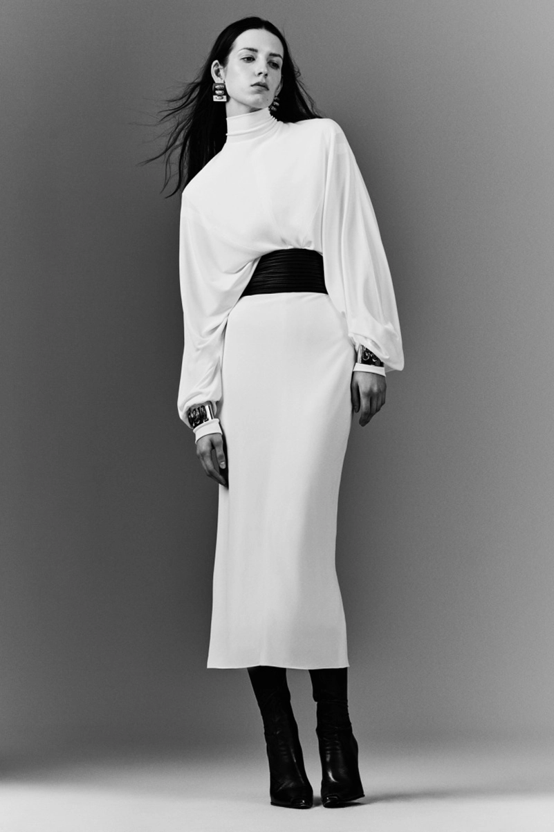 Brandon Maxwell Fall 2026 Collection Refines Tailoring with Texture and Eveningwear