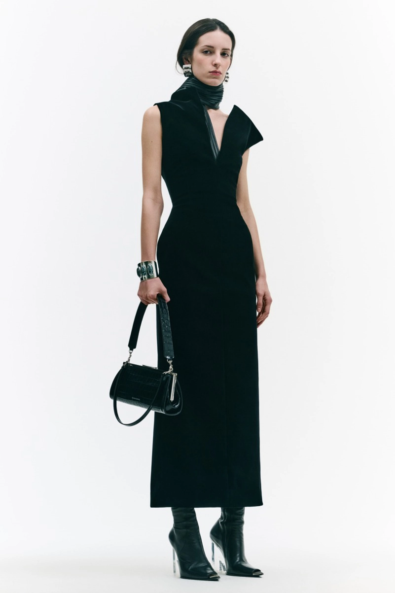 Brandon Maxwell Fall 2026 Collection Refines Tailoring with Texture and Eveningwear