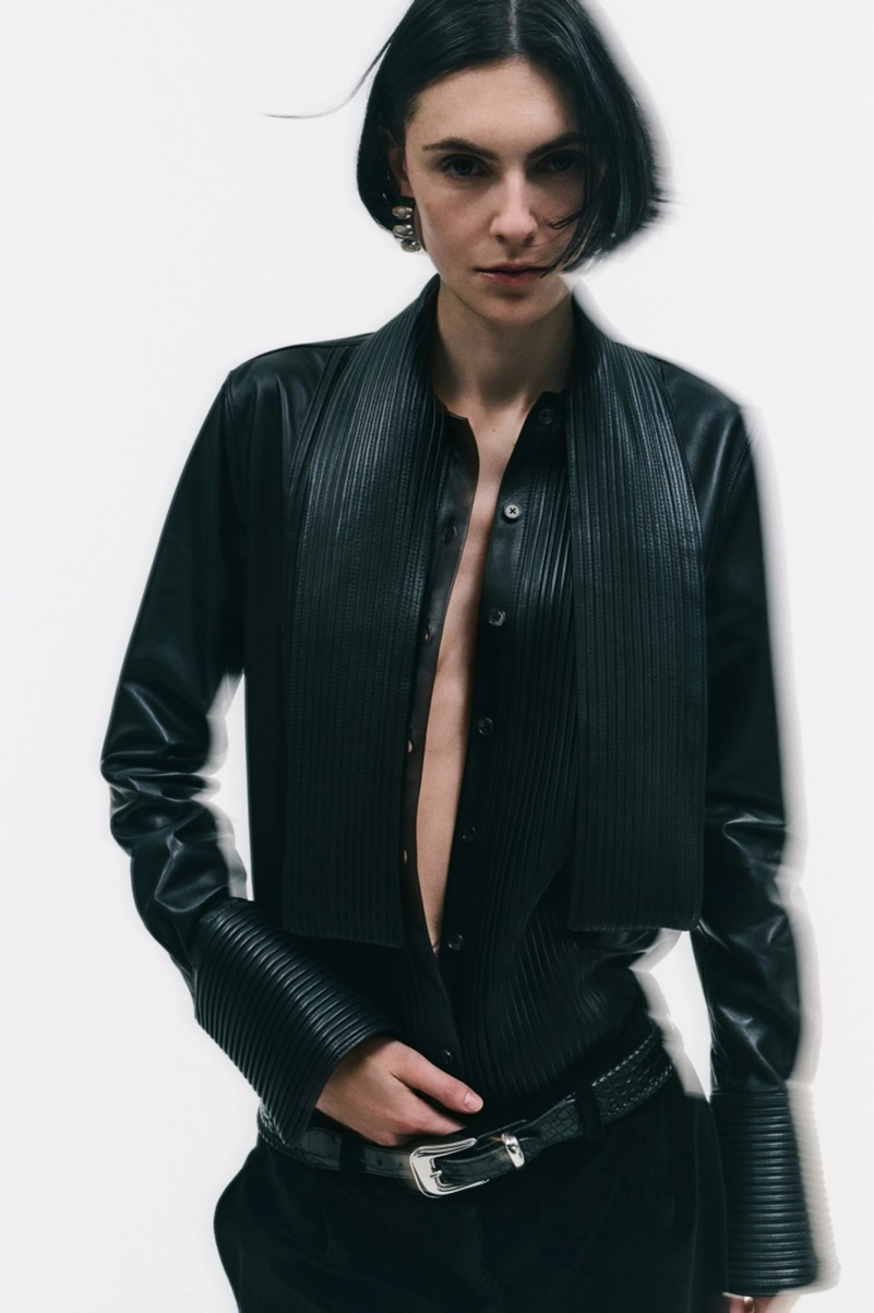 Brandon Maxwell Fall 2026 Collection Refines Tailoring with Texture and Eveningwear