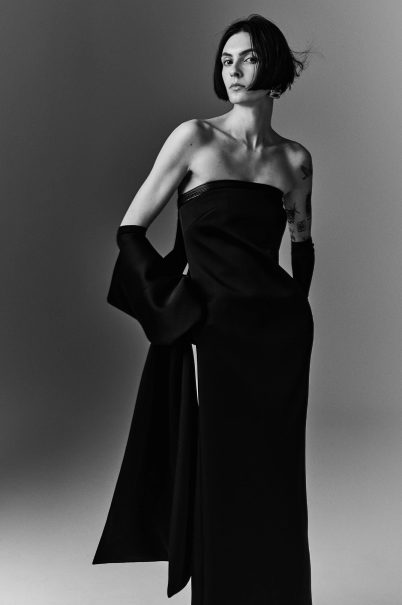 Brandon Maxwell Fall 2026 Collection Refines Tailoring with Texture and Eveningwear