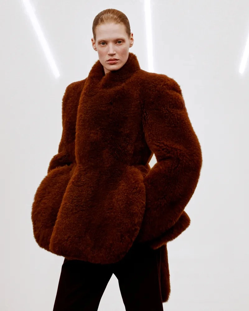 Phoebe Philo Fall 2026 Collection E Highlights Shearling And Leather