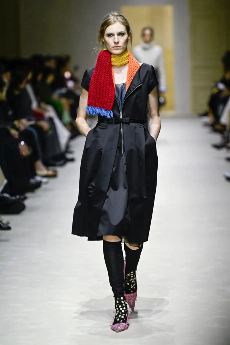 Prada Fall 2026 Tailored Looks And Layers Rework Structure