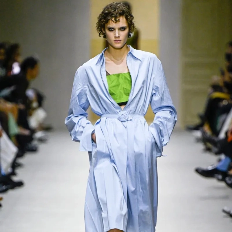 Prada Fall 2026 Tailored Looks And Layers Rework Structure