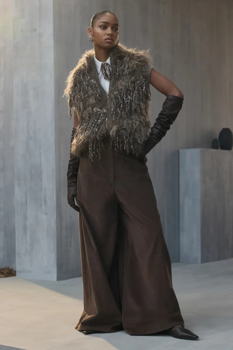 Brunello Cucinelli Fall 2026 Spotlights Quality Outerwear and Knitwear
