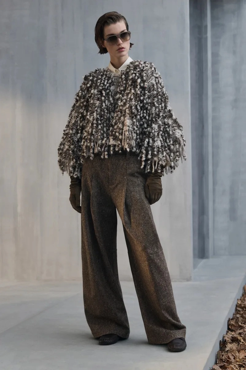 Brunello Cucinelli Fall 2026 Spotlights Quality Outerwear and Knitwear