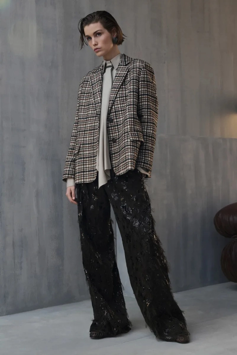 Brunello Cucinelli Fall 2026 Spotlights Quality Outerwear and Knitwear