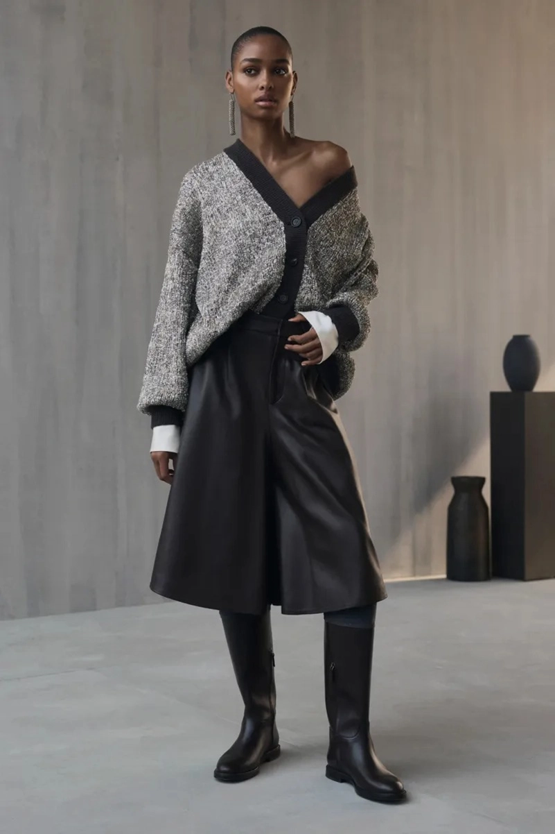 Brunello Cucinelli Fall 2026 Spotlights Quality Outerwear and Knitwear