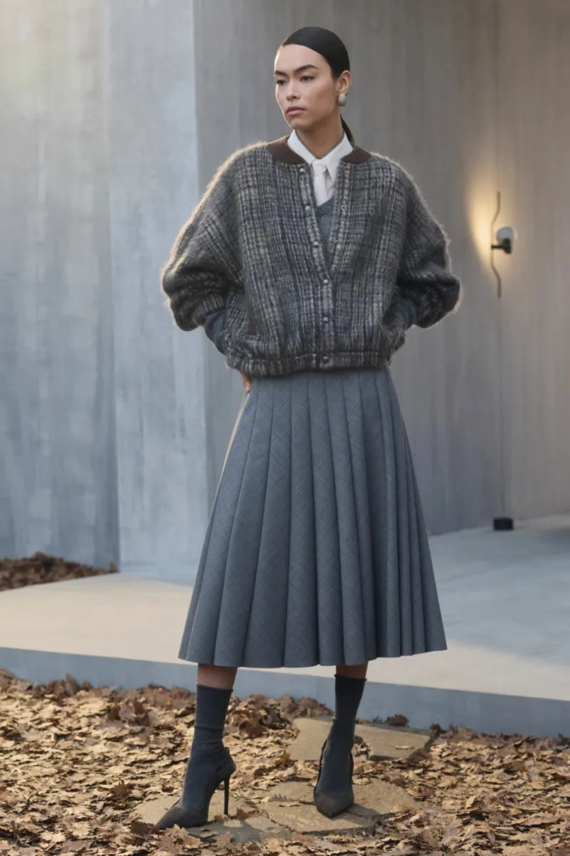 Brunello Cucinelli Fall 2026 Spotlights Quality Outerwear and Knitwear