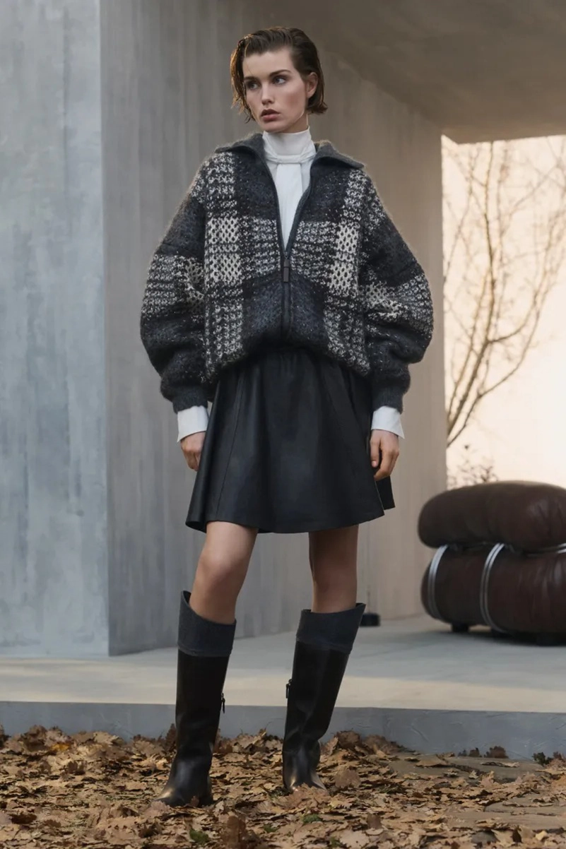 Brunello Cucinelli Fall 2026 Spotlights Quality Outerwear and Knitwear