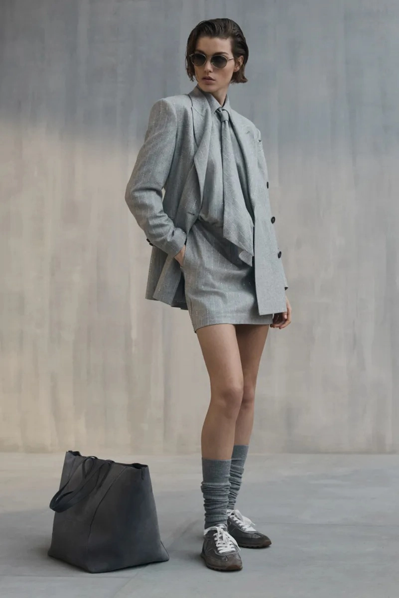 Brunello Cucinelli Fall 2026 Spotlights Quality Outerwear and Knitwear