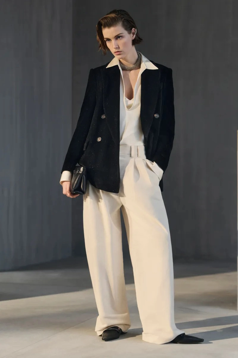 Brunello Cucinelli Fall 2026 Spotlights Quality Outerwear and Knitwear