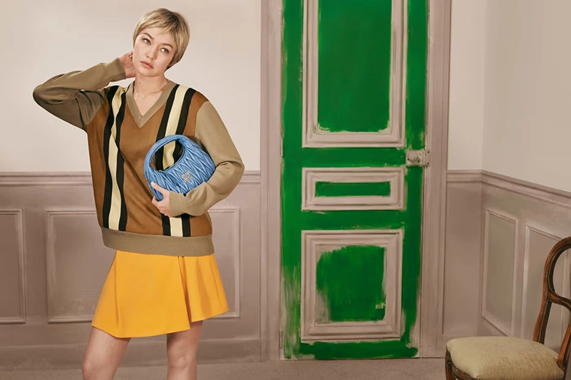 Miu Miu 2026 Campaign Featuring Gigi Hadid Highlights Wander And