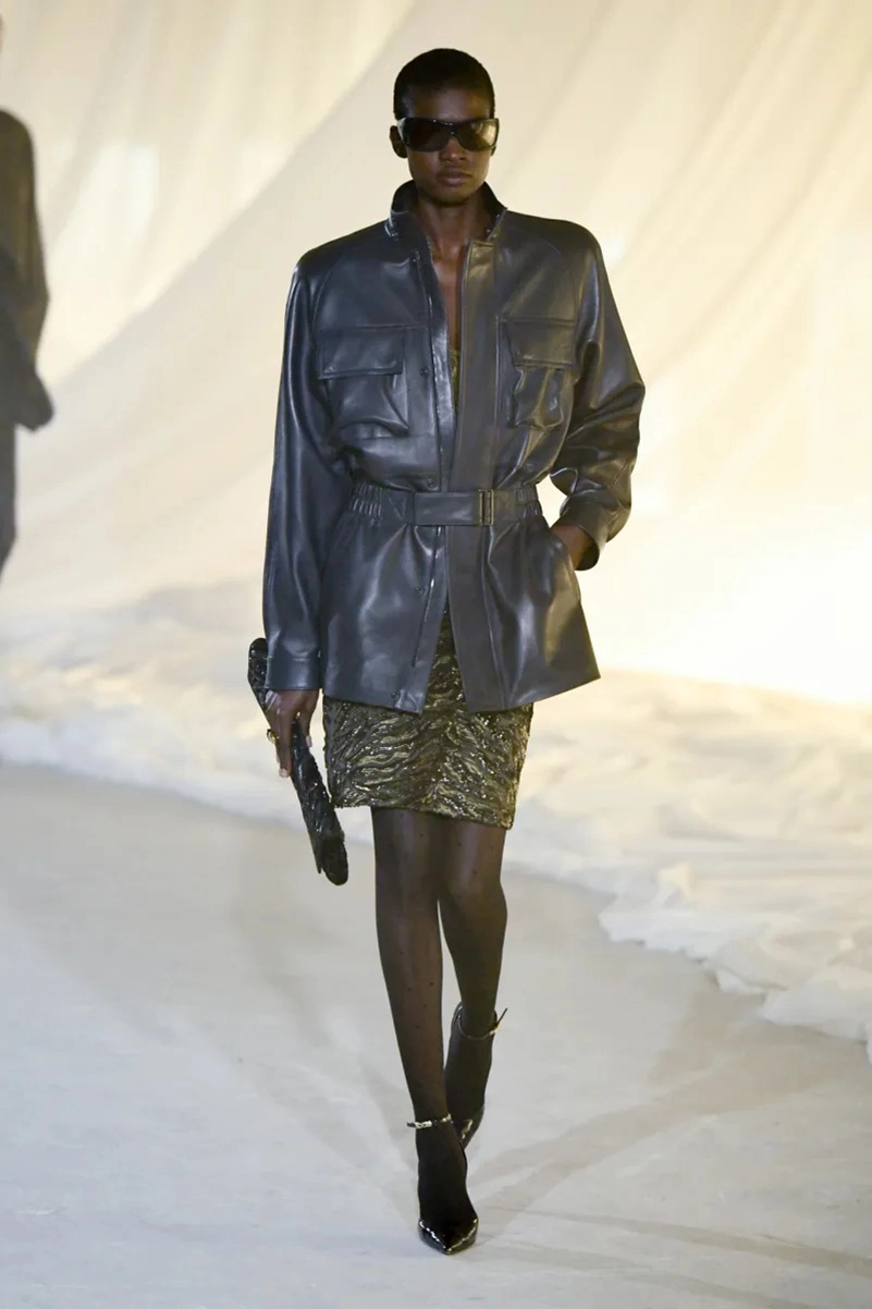 Balmain Fall 2026 Collection, Leather Jackets and Tailoring