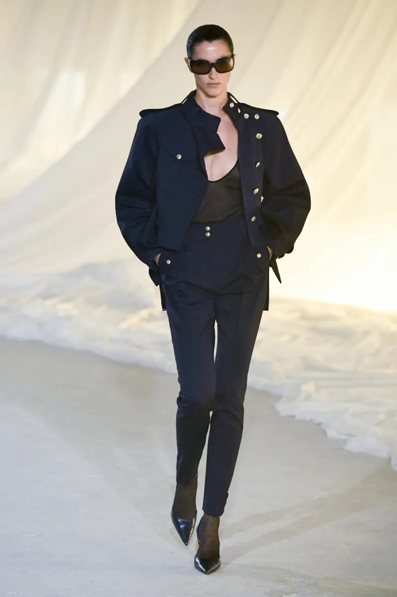 Balmain Fall 2026 Collection, Leather Jackets and Tailoring