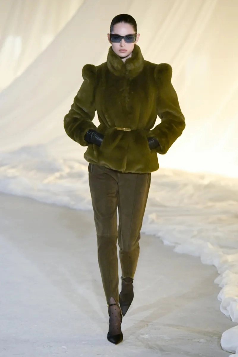 Balmain Fall 2026 Collection, Leather Jackets and Tailoring