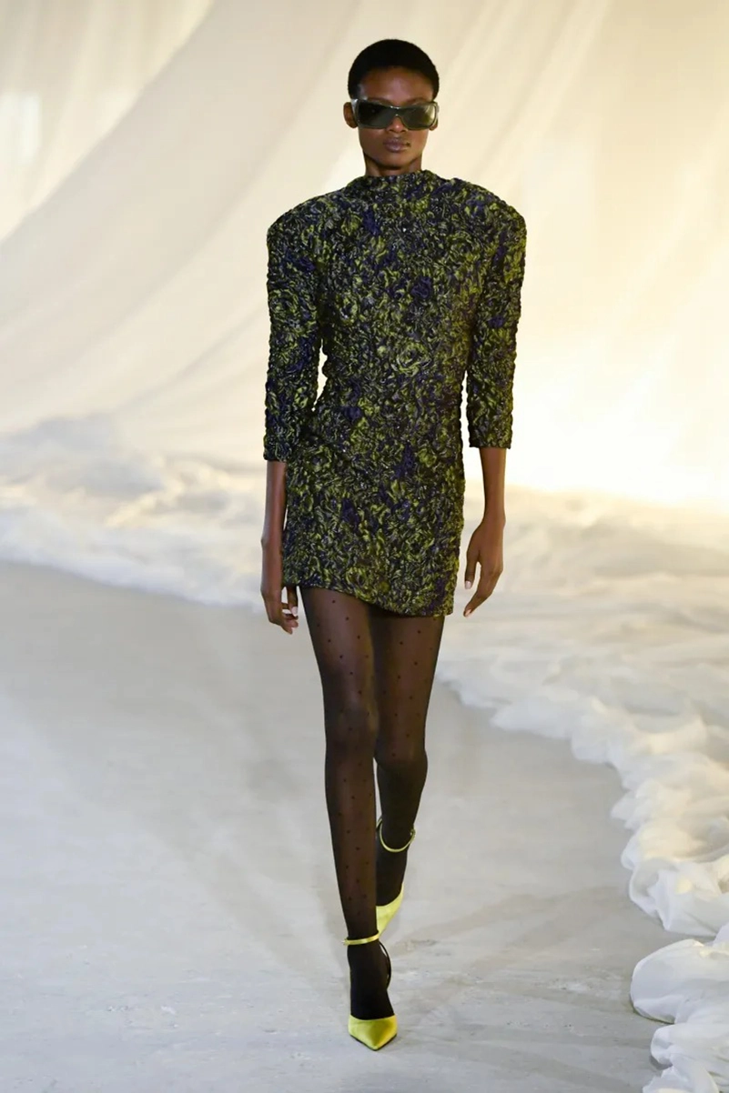 Balmain Fall 2026 Collection, Leather Jackets and Tailoring