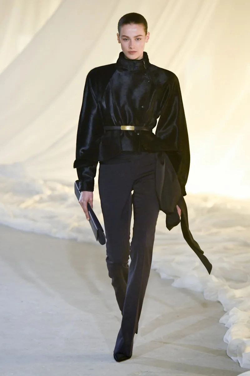 Balmain Fall 2026 Collection, Leather Jackets and Tailoring