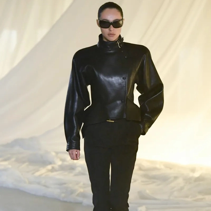 Balmain Fall 2026 Collection, Leather Jackets And Tailoring