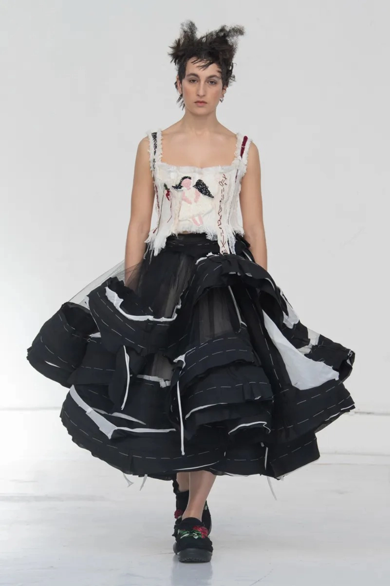 Caroline Hu Fall 2026 Collection Focuses On Dreamy Fabric And Dresses