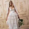 For Love and Lemons Spring 2026 Wedding Collection Highlights Lace and Tiered Dresses