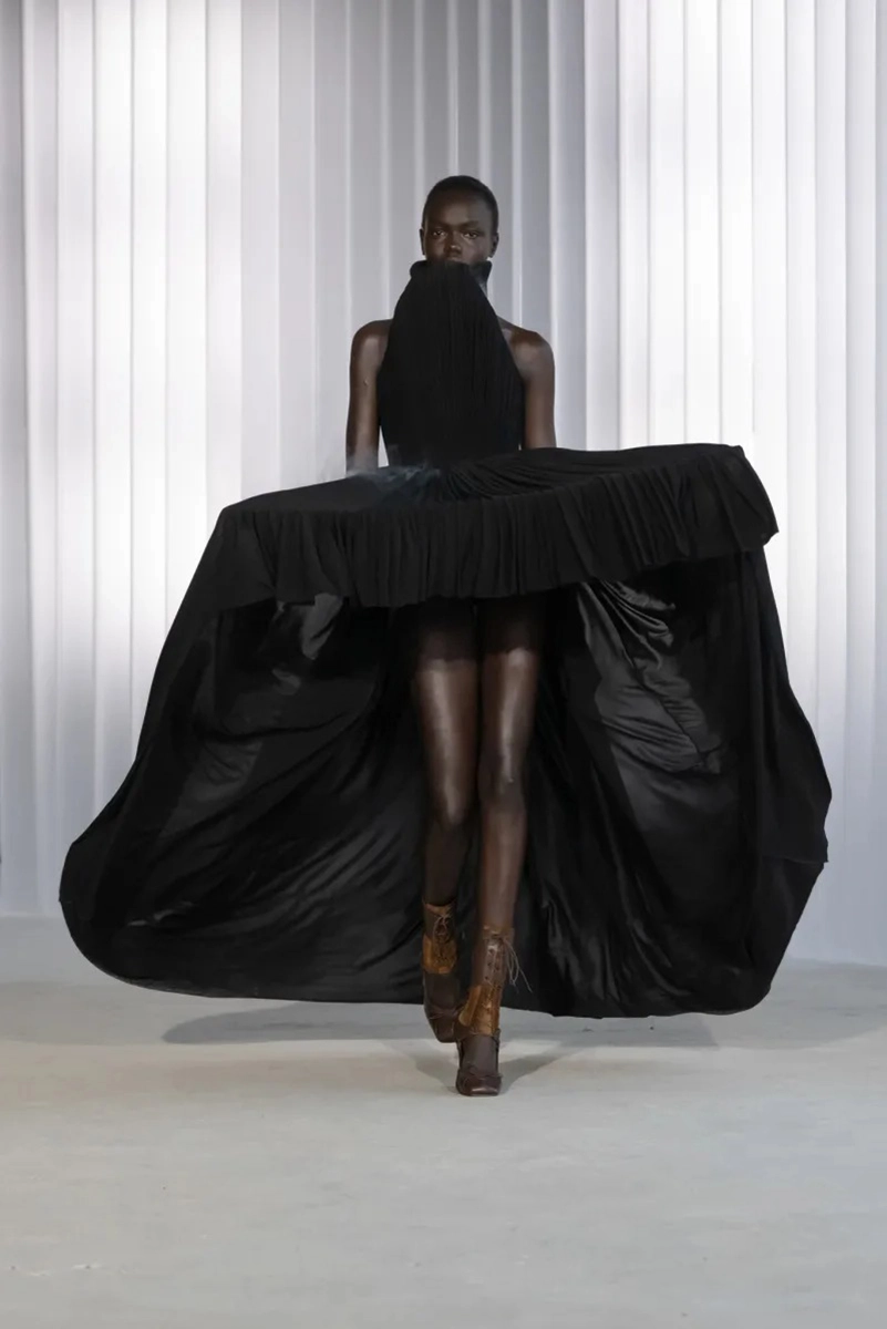 Jean Paul Gaultier Fall 2026 Centers Structure, Shape, and Gender Fluid Design