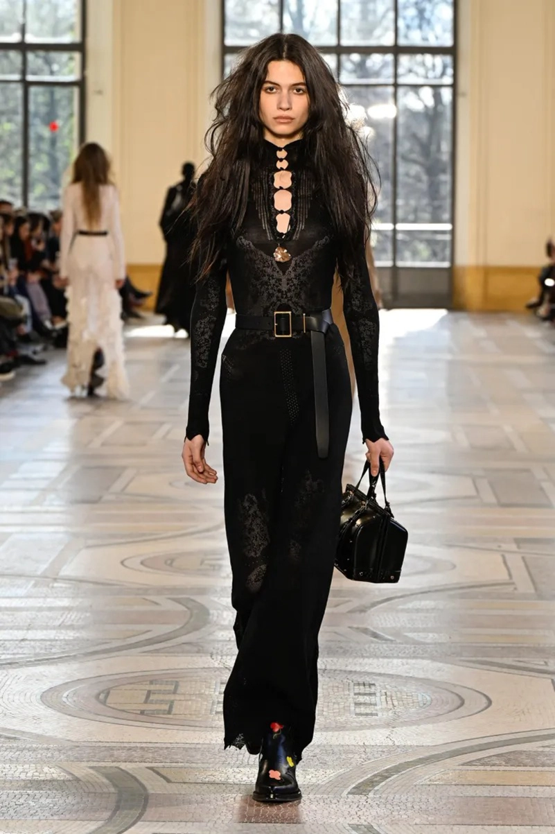 Gabriela Hearst Fall 2026 Collection, Edwardian Dresses and Shearling Coats