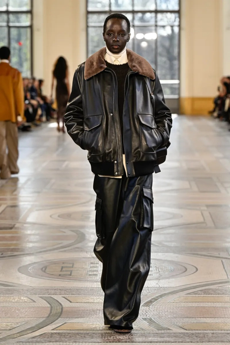 Gabriela Hearst Fall 2026 Collection, Edwardian Dresses and Shearling Coats