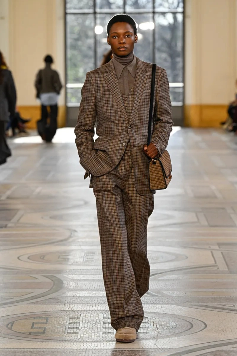 Gabriela Hearst Fall 2026 Collection, Edwardian Dresses and Shearling Coats
