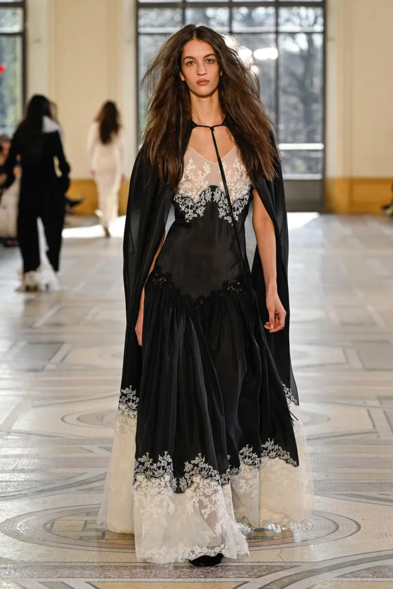Gabriela Hearst Fall 2026 Collection, Edwardian Dresses and Shearling Coats