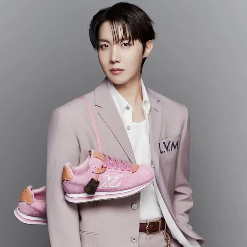 J-Hope X Louis Vuitton Buttersoft Sneaker, Pink Suede Design And Launch