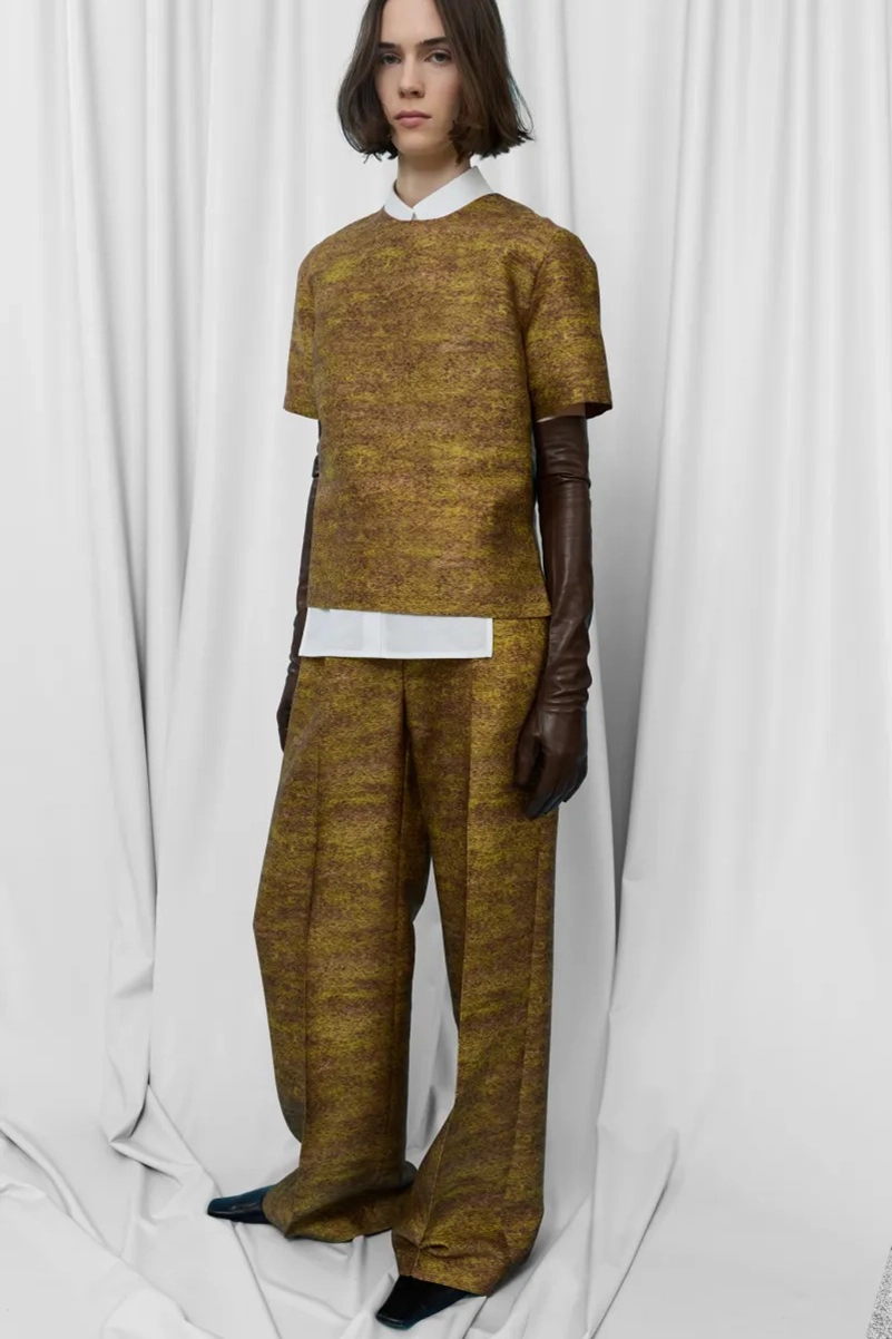 Christian Wijnants Fall 2026 Collection, Knitwear, Cocoon Coats