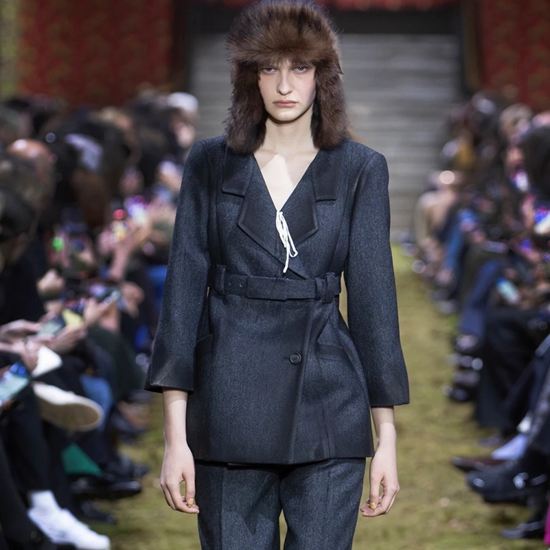Miu Miu Fall 2026 Collection, Tank Dresses, Leather Jackets, And Embellished Accessories