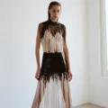 Ludovic de Saint Sernin Fall 2026 Collection Sharpens Leather And Lace