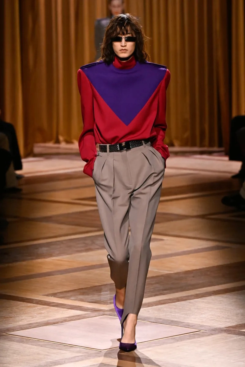Mugler Fall 2026 Shapes Power Dressing Through Leather, Lamé, And Sharp Tailoring