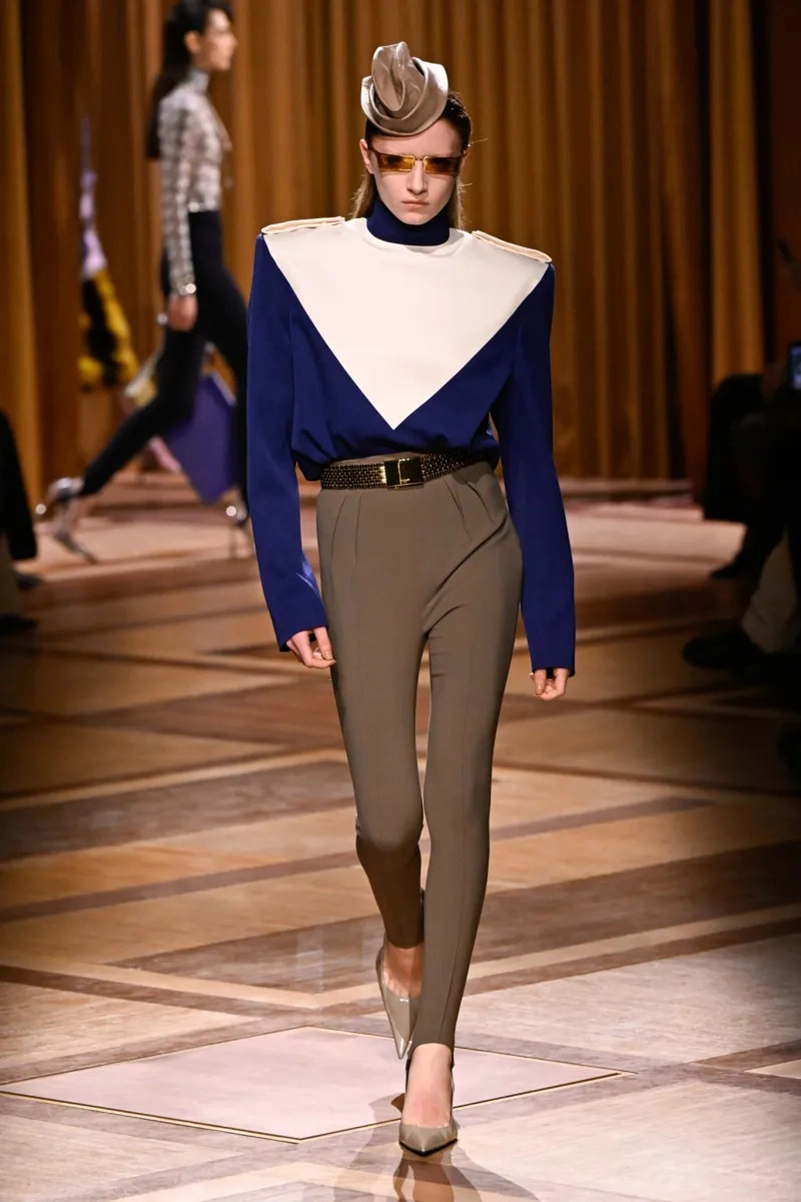 Mugler Fall 2026 Shapes Power Dressing Through Leather, Lamé, And Sharp Tailoring