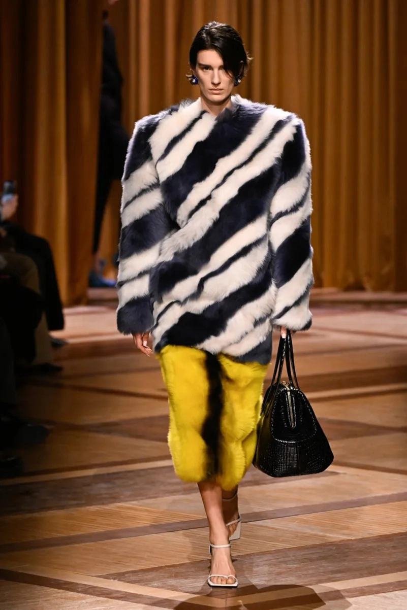Mugler Fall 2026 Shapes Power Dressing Through Leather, Lamé, And Sharp Tailoring