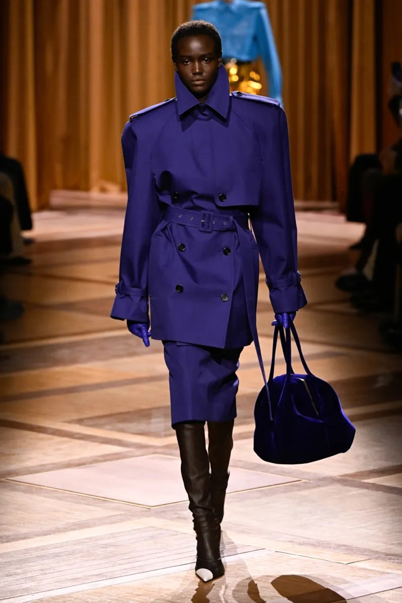 Mugler Fall 2026 Shapes Power Dressing Through Leather, Lamé, And Sharp Tailoring