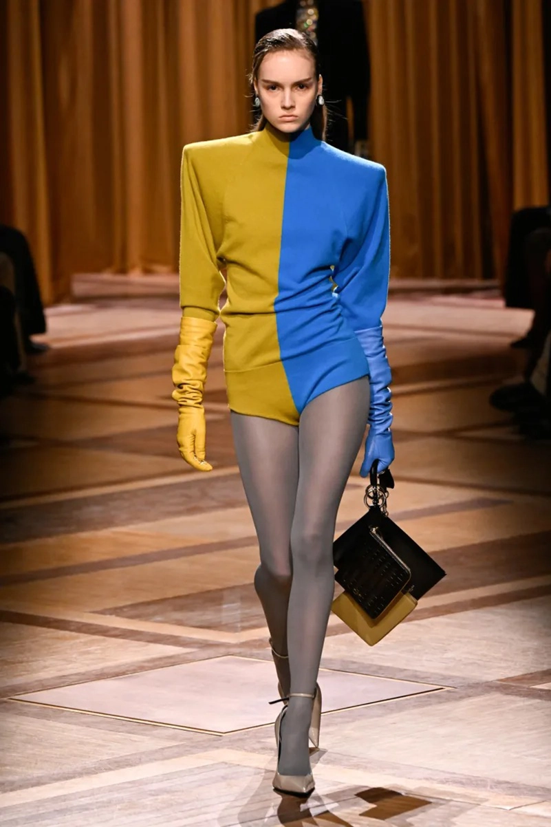 Mugler Fall 2026 Shapes Power Dressing Through Leather, Lamé, And Sharp Tailoring