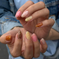 glass polka dot nail trend