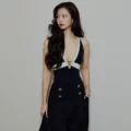 Jennie at CHANEL Métiers d’art 2026 Seoul Spotlights a Navy Halter Look