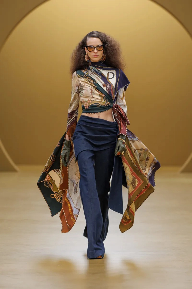 Zimmermann Fall 2026 Collection, Silk Dresses, Aviator Jackets, and Lace Tailoring