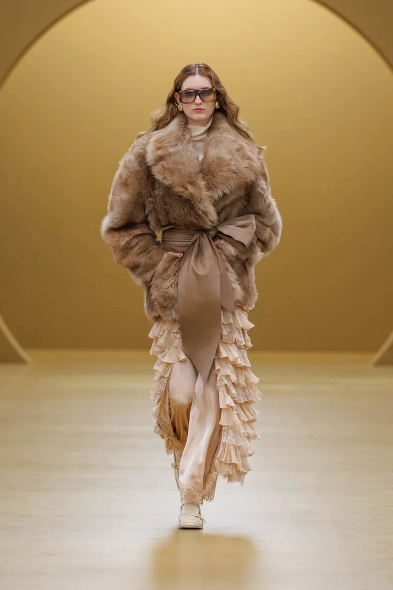 Zimmermann Fall 2026 Collection, Silk Dresses, Aviator Jackets, and Lace Tailoring
