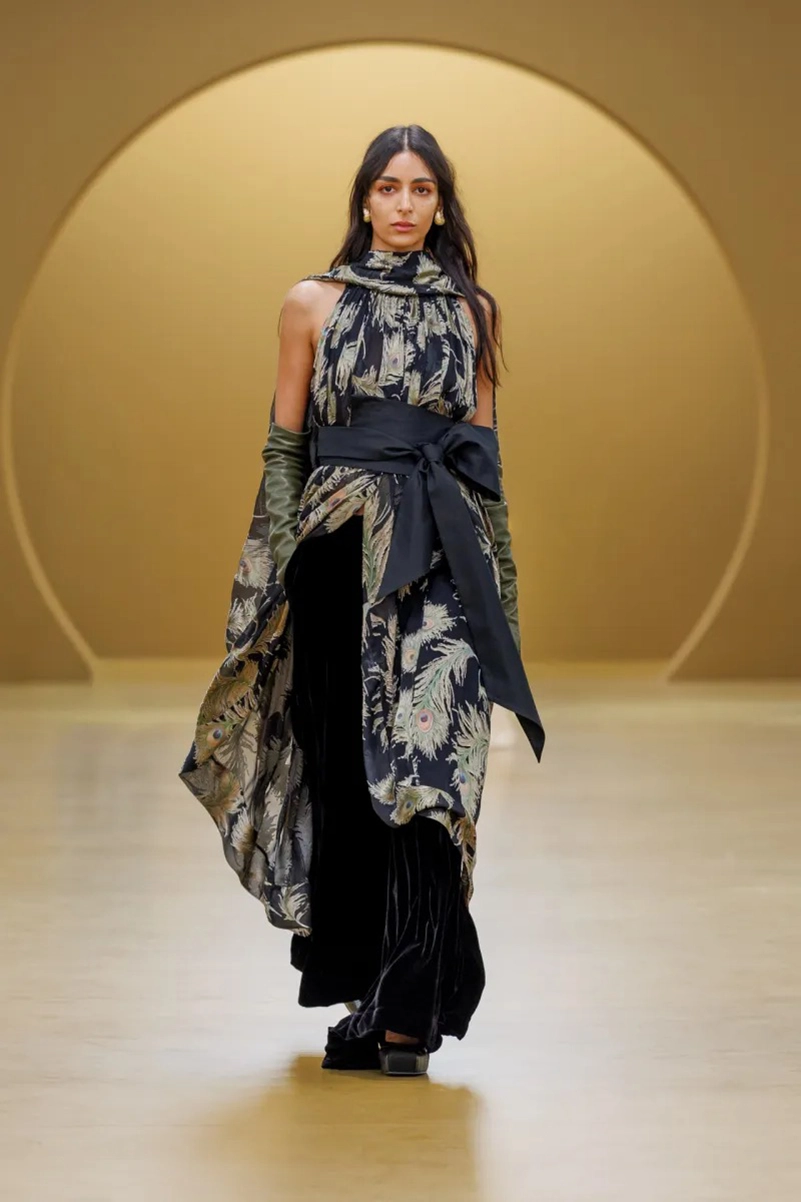 Zimmermann Fall 2026 Collection, Silk Dresses, Aviator Jackets, and Lace Tailoring